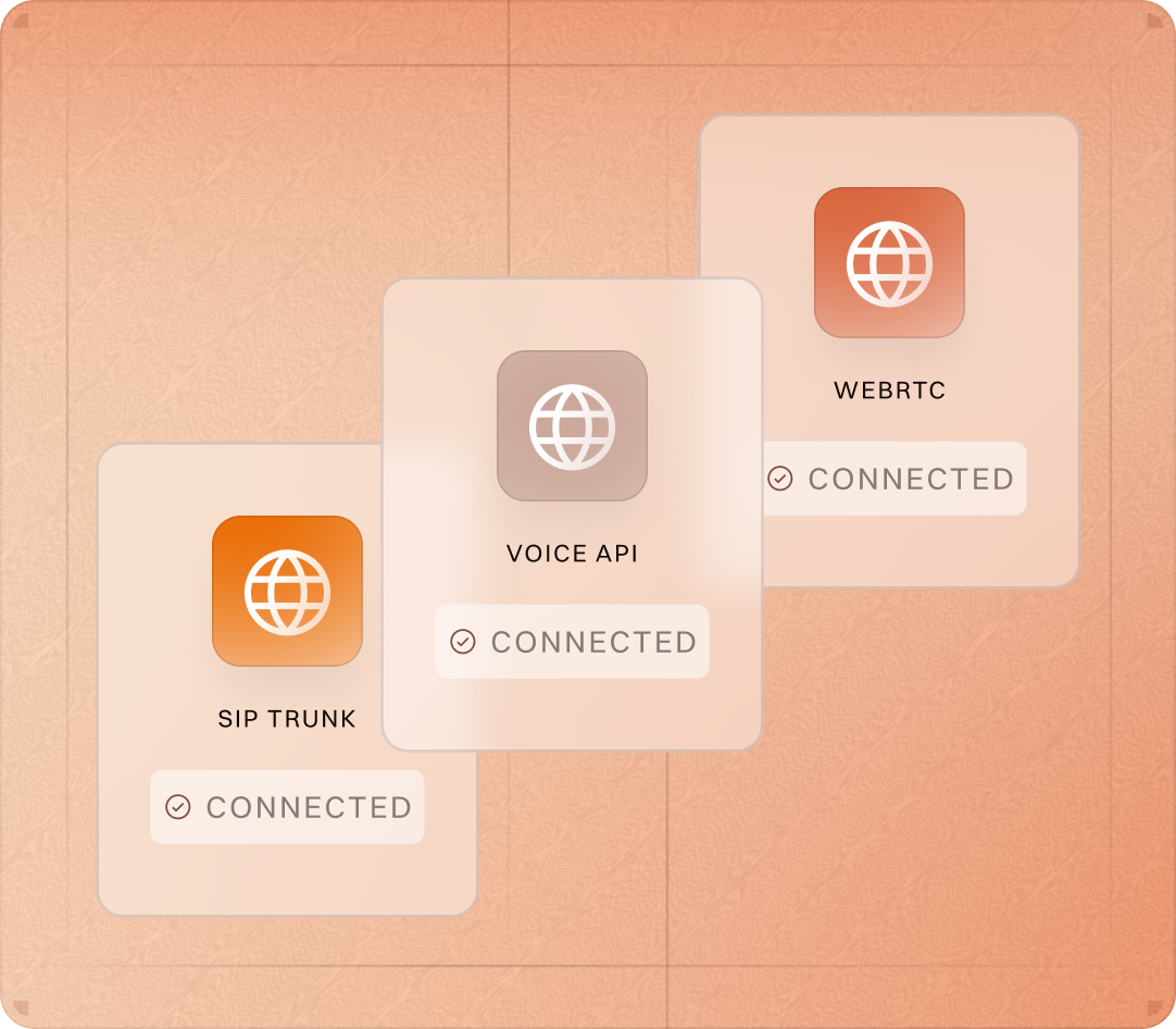 Connect your infrastructure.