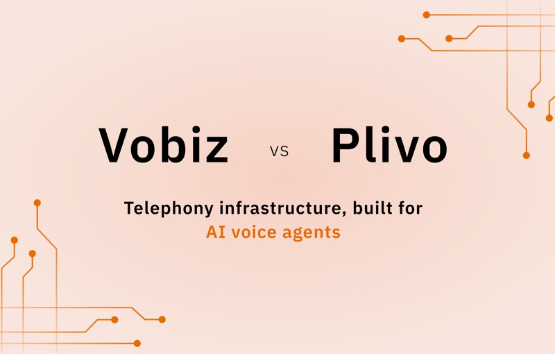 Vobiz vs Plivo: Which Telephony Infrastructure Should You Build Your Voice AI Agents On?
