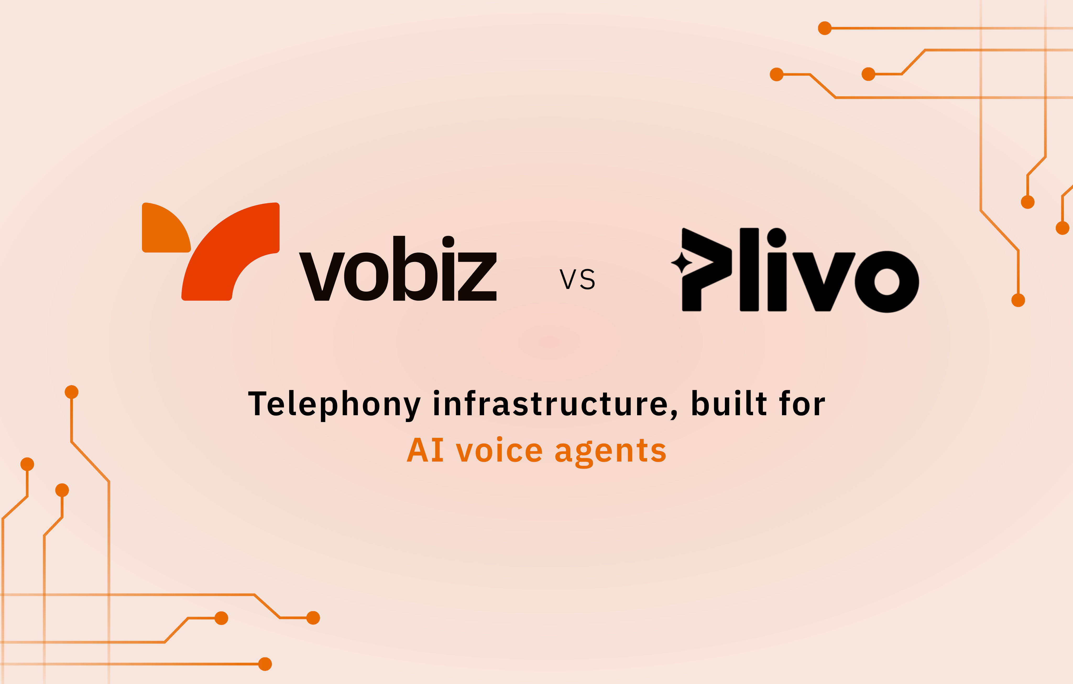 Vobiz vs Plivo: Which Telephony Platform Fits Voice AI Agents?